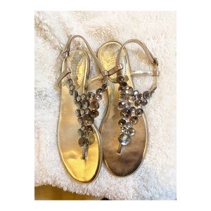 NWOT Vince Camuto Jeweled Sandals